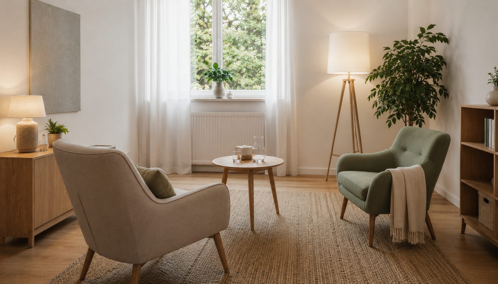 Sprechzimmer der Praxis